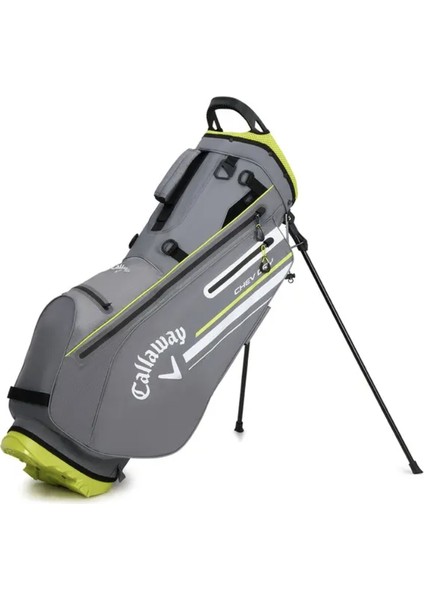 Chev Dry Stand Gri-Sarı Golf Çantası