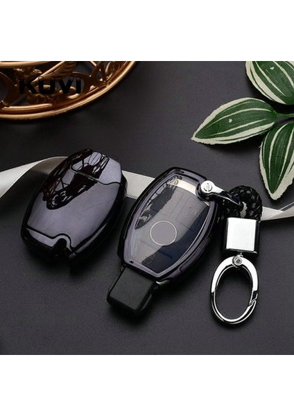 Anahtarlık ile Mavi Mercedes Benz A B R G Sınıfı Için Yüksek Kaliteli Pc+Tpu Anahtarlık Kılıfı - Anahtarlık Koruyucu Kabuk Tutucu W204 W251 W463 W176 Için (Yurt Dışından)
