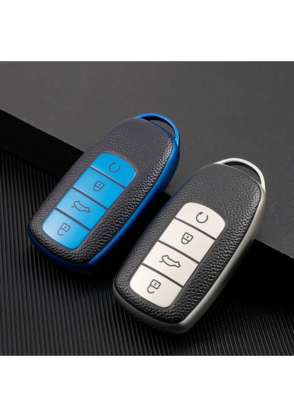 Siyah Anahtarlık Chery Tiggo 8 Pro Yeni Yumuşak Tpu Araba Anahtar Kılıfı 4 Düğme Uzaktan Kumanda Koruyucu Kapak Aksesuarları Tpu (Yurt Dışından) fırsatları