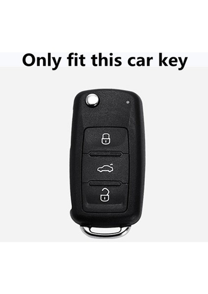 Yeşil Volkswagen Vw Magotan Polo Golf K6 Passat B5 B6 B8 B7 Touran Bora Tiguan Jetta Lavida Skoda Octavia Araba Anahtar Kılıfı (Yurt Dışından) modelleri