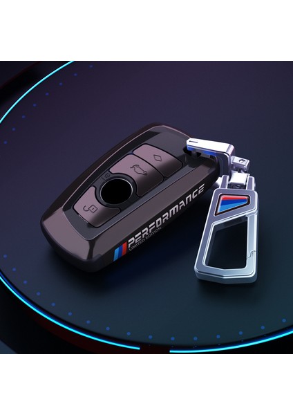 Siyah Gümüş Metal Bmw Serisi F20 F21 F30 F31 F25 F01 F02 Anahtarlık Için Nano Elektrokaplama Pc Araba Akıllı Anahtar Kabuk Kılıfı (Yurt Dışından)