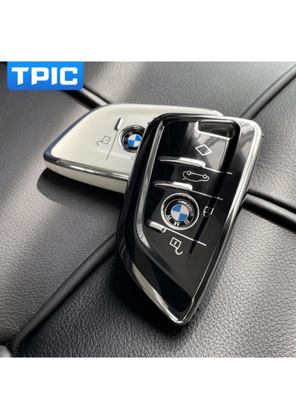Stil B Fildişi Beyazı Bmw G20 G30 G11 X1 X3 G01 F25 X5 F15 X6 F16 F10 F07 F30 F32 F Serisi Için Tpıc Tpu Araba Uzaktan Anahtar Kılıfı Kapak Kabuk Fob (Yurt Dışından)