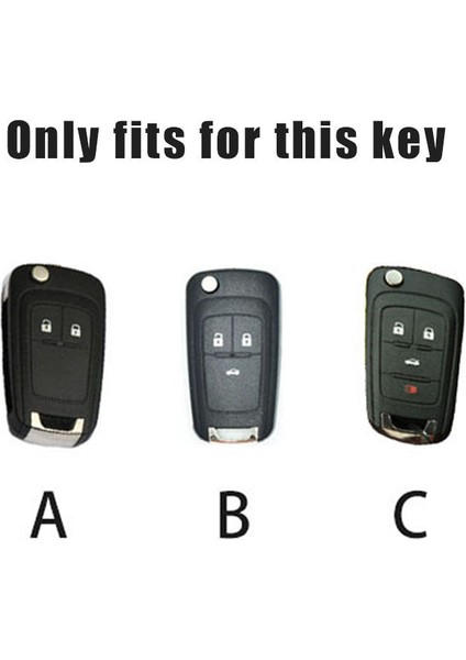 Kırmızı Buick Chevrolet Cruze Aveo Trax Opel Astra Corsa Meriva Zafira Antara J Mokka Inşignia Için Silikon Karbon Fiber Anahtar Kılıfı (Yurt Dışından) modelleri