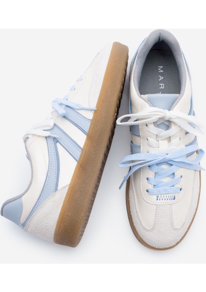 Kadın Sneaker Retro Çift Bağcıklı Spor Ayakkabı Forden