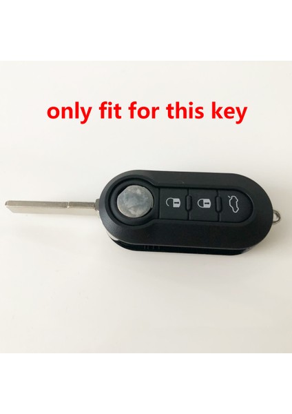 Siyah (Beyaz Btn) 1pc Fiat 500 Ducato Panda 500L Punto Lancia Musa Citroen Jumper Peugeot Boxer Için Silikon Anahtar Kılıfı Uzaktan Kumandalı Araba Anahtar Kapağı (Yurt Dışından) fiyatları