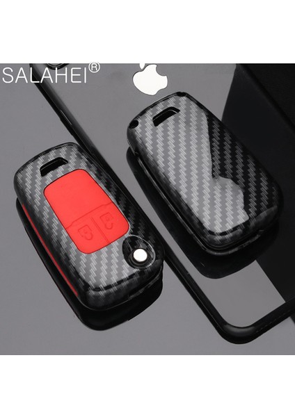 Karbon Siyahı Buick Chevrolet Cruze Aveo Trax Opel Astra Corsa Meriva Zafira Antara J Mokka Inşignia Için Silikon Karbon Fiber Anahtar Kılıfı (Yurt Dışından) fiyatları