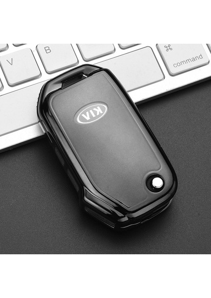 Anahtarlık A Mavi Kıa Sportage R Gt Stinger Gt Sorento Ceed CD Cerato Forte Için Yumuşak Tpu Araba Uzaktan Anahtar Kılıfı Kapak Koruyucu Kabuk Fob (Yurt Dışından)