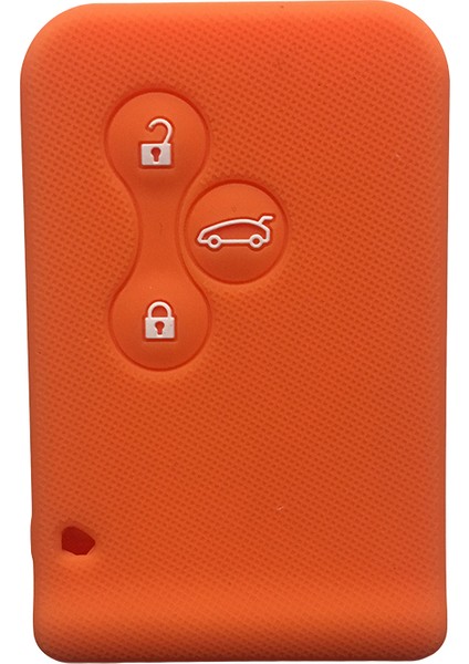 Turuncu Renault Scenic Anahtar Kılıfı Silikon Renault Megane Kang Master Trafic Coche Araba Anahtar Kapak Kılıfı Anahtarlar Için Funda Llave (Yurt Dışından)