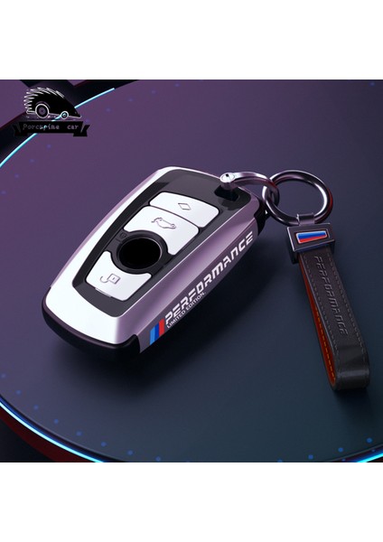 Siyah Siyah Metal Bmw Serisi F20 F21 F30 F31 F25 F01 F02 Anahtarlık Için Nano Elektrokaplama Pc Araba Akıllı Anahtar Kabuk Kılıfı (Yurt Dışından)