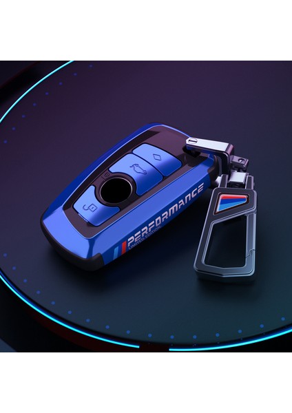 Siyah Siyah Metal Bmw Serisi F20 F21 F30 F31 F25 F01 F02 Anahtarlık Için Nano Elektrokaplama Pc Araba Akıllı Anahtar Kabuk Kılıfı (Yurt Dışından)