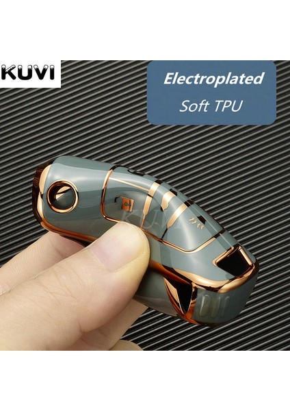 Metal Anahtarlık Chevrolet Cruze Aveo Trax Sail Malibu Captiva Opel Vauxhall Astra J Corsa Insignia Mokka Için Tpu Araba Katlanabilir Anahtar Kılıfı Kapak (Yurt Dışından)