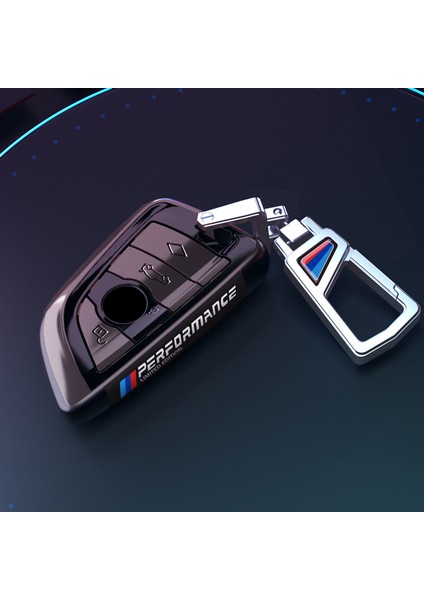 Siyah Gümüş Metal Bmw X1 X3 X5 X6 Serisi F15 F16 E53 E70 E39 F10 F30 G30 G11 F48 F39 G01 Için Vakum Nano Kaplama Araba Anahtarlık Kılıfı Kapak (Yurt Dışından)