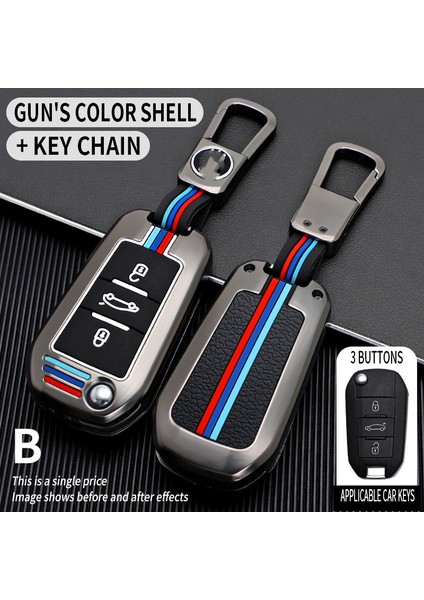 Sarı Peugeot Citroen Grand Picasso C5 Dover Için Araba Anahtarlık Kılıfı (Yurt Dışından) fırsatları