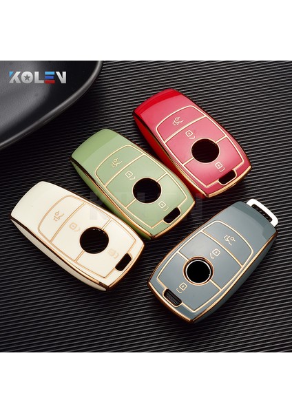 Anahtarlık Mavi Mercedes Benz A C E S G Class Glc Cle Cla W177 W205 W213 W222 X167 Amg Koruyucu Tutucu Araba Uzaktan Kumanda Anahtar Kılıfı Shell Kapak Için Tpu (Yurt Dışından)