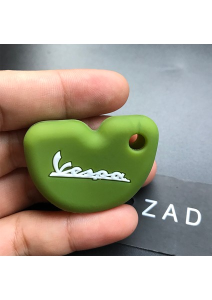 Yeşil Ordu Zad Silikon Motosiklet Anahtar Kılıfı Kapak Vespa Enrico Piaggio Gts LX150 Uç Ra1 3VTE Gt Motosiklet Anahtarı Için (Yurt Dışından)