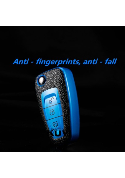 Yeşil-Anahtarlık Ford Ranger C-Max S-Max Focus Galaxy Mondeo Transit Tourneo Custom Araba Anahtar Kılıfı Kapak Deri Tpu Anahtarlık (Yurt Dışından)