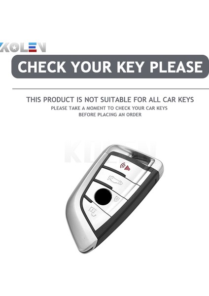 Metal Anahtarlık Bmw X1 X3 X5 X6 x Serisi G20 G30 G11 F15 F16 G01 G02 F48 Koruyucu Tutucu Anahtarlık Kabuk Kılıfı Örtüsü Şişme Anahtarlık Aracı (Yurt Dışından)