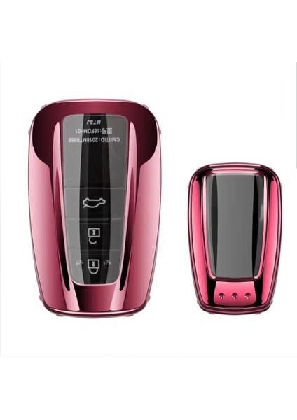 Kırmızı Anahtarlık Toyota Prius Camry Corolla C-Hr Chr Rav4 Prado Anahtar Kılıfı Tam Kapak Yumuşak Tpu Araba Anahtarı Kılıfı Oto Aksesuarları (Yurt Dışından) fırsatları