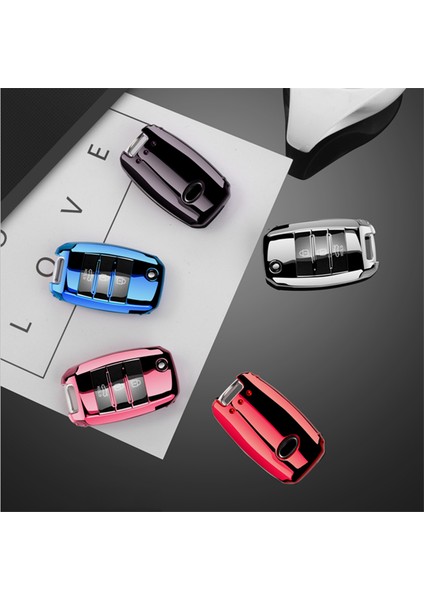 C-Pembe Kia Rio Ql Sportage Ceed Cerato Sorento K2 K3 K4 K5 Için Yeni Yumuşak Tpu Araba Anahtar Kılıfı Kabuk Tam Kapak Otomobil Aksesuarları (Yurt Dışından) fırsatları