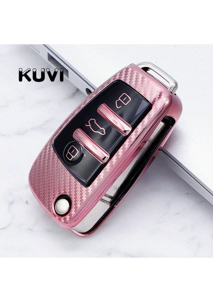A-Tarzı-Mavi Yeni Yumuşak Tpu Araba Katlanabilir Anahtar Kılıfı Audi A3 8l 8p A4 B6 B7 B8 Af Rs3 Q3 Q7 Tt 8l 8V S3 Araba Kabuk Aksesuarları Için (Yurt Dışından)