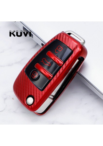 A-Tarzı-Mavi Yeni Yumuşak Tpu Araba Katlanabilir Anahtar Kılıfı Audi A3 8l 8p A4 B6 B7 B8 Af Rs3 Q3 Q7 Tt 8l 8V S3 Araba Kabuk Aksesuarları Için (Yurt Dışından)