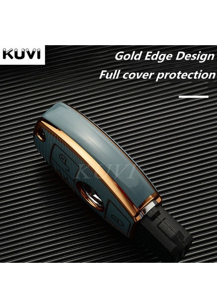 Metal Anahtarlık Mercedes Benz A B R G Sınıfı Araba Uzaktan Kumanda Anahtar Kılıfı Kabuk Fob Tpu Kaplama Shell Için Mağaza (Yurt Dışından) fırsatları