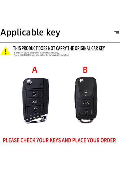 Pembe Vw Volkswagen Polo Golf4 Mk7 Golf7 T5 Skoda Octavia A5 A7 Leon Ibiza Ateca Kodiaq Araba Aksesuarı Için Çinko Alaşımlı Anahtarlık Kılıfı (Yurt Dışından) indirimleri
