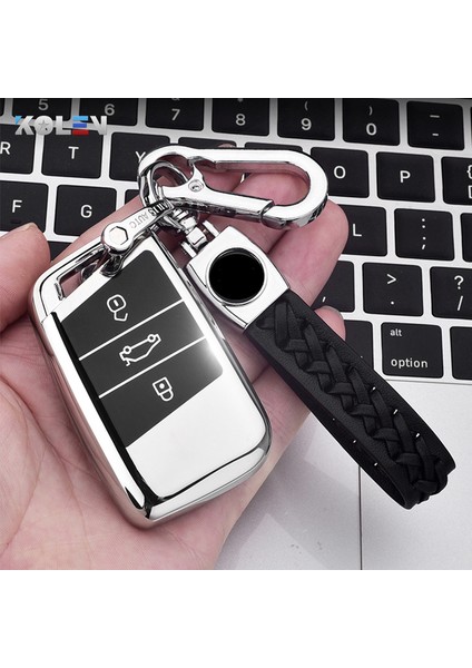 Sadece Mavi Kılıf Yeni Yumuşak Tpu Araç Uzaktan Kumanda Anahtar Kılıfı Kapak Tutucu Kabuk Fob Volkswagen Vw Magotan Passat B8 Golf Skoda Superb A7 Aksesuarları Için (Yurt Dışından) fiyatları