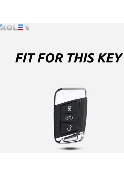 Sadece Mavi Kılıf Yeni Yumuşak Tpu Araç Uzaktan Kumanda Anahtar Kılıfı Kapak Tutucu Kabuk Fob Volkswagen Vw Magotan Passat B8 Golf Skoda Superb A7 Aksesuarları Için (Yurt Dışından) modelleri