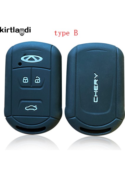 A Tipi Kırmızı Chery Tiggo 4 5txar Anahtar Kılıfı Tiggo x Anahtarsız Uzaktan Kumanda Kılıfı Anahtarlık Anahtar Tutucu (Yurt Dışından)