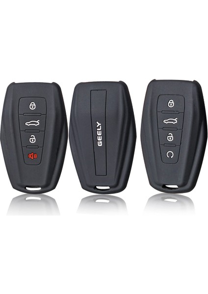 A Tipi Koyu Yeşil Geely Coolray X6 Emgrand Global Hawk Gx7 Anahtarlık Uzaktan Kumanda Araba Aksesuarları Için Silikon Anahtarlık Kılıfı Kabuk Tutucu Seti (Yurt Dışından) fiyatları