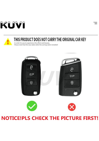Yeşil Yeni Lüks Kaplama Araba Anahtar Kılıfı Kapak Vw Volkswagen Polo Golf Passat Beetle Caddy T5 Up Eos Tiguan Skoda A5 Seat Leon Altea Için (Yurt Dışından)