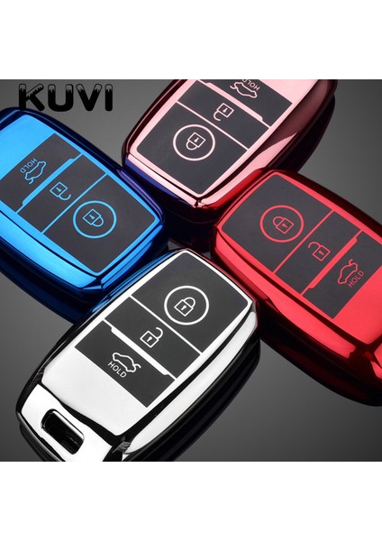 Kırmızı Kıa Rio Rio5 Sportage Ceed Cerato K3 Kx3 K4 K5 Cerato Sorento Optima Cerato Picanto Için Yumuşak Tpu Araba Uzaktan Anahtar Kılıfı Kapak Kabuk (Yurt Dışından) fiyatları