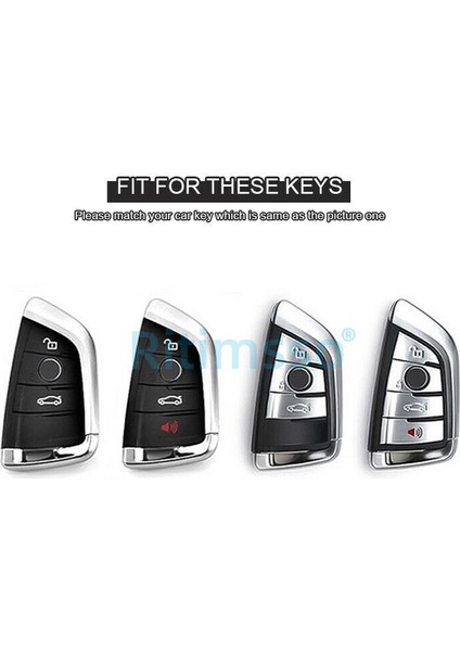 4btns Gümüş Bmw X1 X3 X4 X5 F15 X6 F16 Geries G11 F48 F G Için Çinko Alaşım Araba Anahtar Kılıfı Kapak Kabuk Koruyucu (Yurt Dışından)