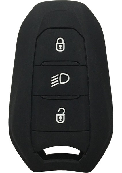 Pembe Peugeot 208 Ds3 Citroe X7 Için Silikon Kauçuk Akıllı Uzaktan Anahtar Kılıfı Şık Kapak Tutucu Araba Anahtar Fob Kılıfı Ds5 Ds6 Için (Yurt Dışından)