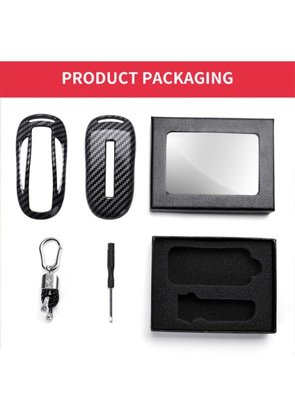 Derin Altın Yeni Abs Karbon Fiber Araba Uzaktan Anahtar Tam Kapak Kılıf Kabuk Tesla Model 3 Model S Model x Araba Akıllı Anahtar Aksesuar Tutucu Fob - (Yurt Dışından)