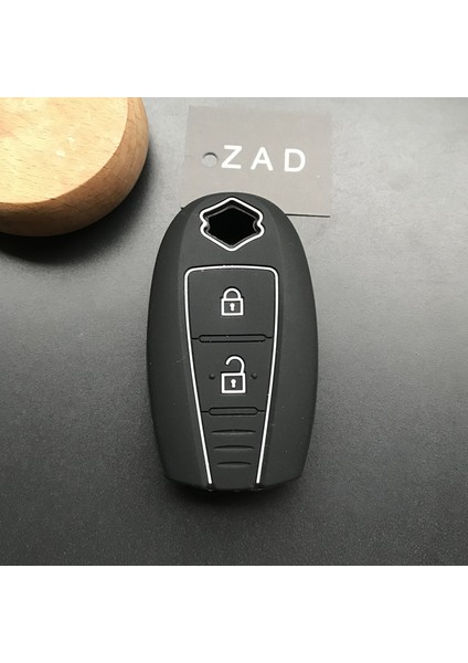 Kırmızı ile Siyah Zad Silikon Anahtarlık Kılıfı Kapak Kılıf Cilt Koruyucu Tutucu Suzukı Swift Sport Sx4 Scorss Grand Vitara Uzaktan Kumandalı Araç Aksesuarları Için (Yurt Dışından) modelleri