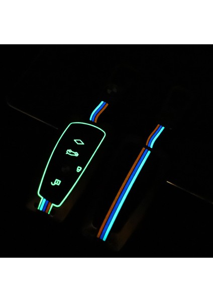Yeşil Bmw F20 F30 G20 F31 F34 F10 G30 F11 X3 F25 X4 I Serisi Aksesuarları Araba Anahtarlık Kılıfı Kapak Anahtar Çantası Araba-Stil (Yurt Dışından)