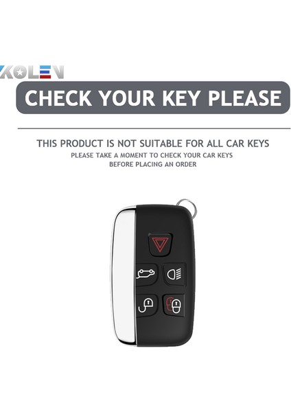 Anahtarlık Kırmızı Araç Uzaktan Kumanda Anahtar Kılıfı Kabuk Land Rover Range Rover Sport Evoque Freelander Velar Discovery 4 Jaguar Xe Xj Xf Gitar (Yurt Dışından) fırsatları