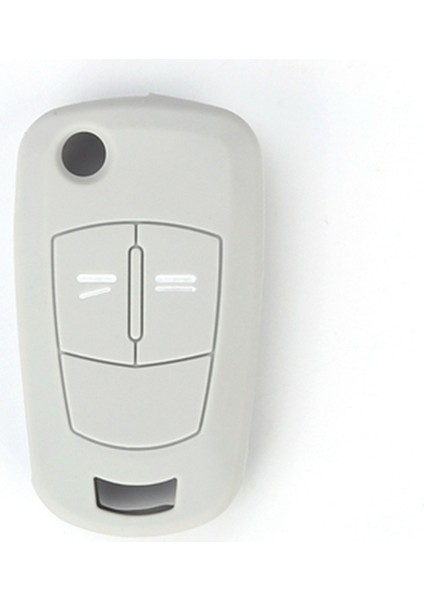 Gri Vauxhall Opel Corsa Astra Vectra Signum 2 Düğmeli Uzaktan Anahtar Kabuk Kılıfı (Yurt Dışından)