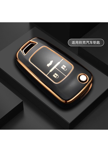 3 Düğmeli Siyah Tpu Araba Uzaktan Anahtar Kılıfı Kapak Kabuk Fobu Buick Chevrolet Cruze Aveo Trax Opel Astra Corsa Meriva Zafira Antara J Anahtarlık (Yurt Dışından)