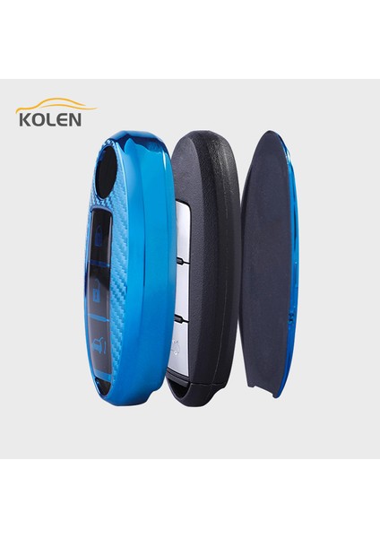D Stili Pembe Nissan Qashqai Juke X-Trail Altima Rogue Murano Için Karbon Fiber Tpu Araba Akıllı Anahtar Kılıfı Kapak Infiniti FX35 QX60 Q50 Için (Yurt Dışından) fırsatları
