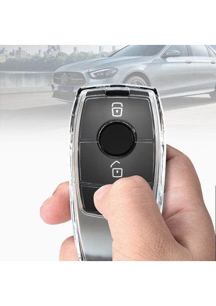 1 Parça Tpu Şeffaf Araç Anahtar Kılıfı Kapak Mercedes Benz E C S Glc Sınıf E200 E400 E63 W A200 Anahtar Kabuk Koruyucu (Yurt Dışından)