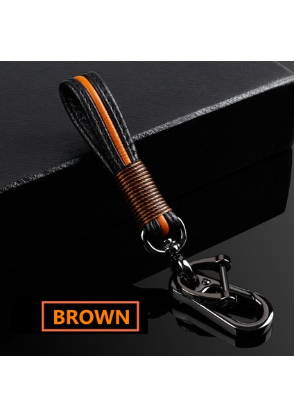 Kahverengi Anahtarlık Vw Golf 7 Bora Polo Golf Passat Skoda Octavia A7 Fabia Seat Ibiza Leon Mk7 Araba Aksesuarları Için Karbon Fiber Anahtarlık Kılıfı (Yurt Dışından)