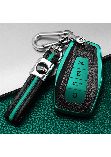 Sadece Gümüş Anahtarlık Geely Emgrand X7 Ex7 Coolray Araba Anahtar Kılıfı Deri Kılıf Kabuk Tutucu Shell Tpu Oto Stil Fob Aksesuarları (Yurt Dışından) fiyatları
