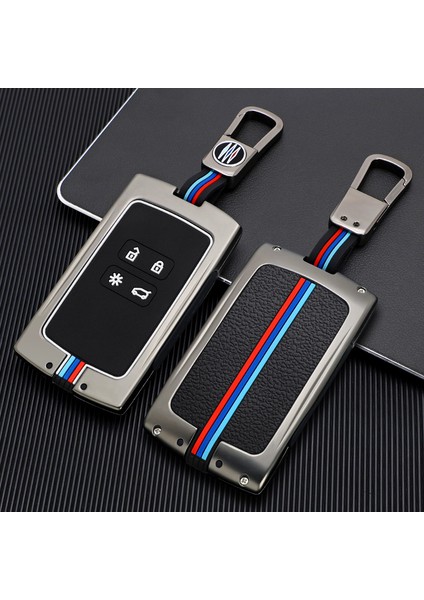 Şerit-K Renault Için Çinko Alaşım Araba Anahtar Kılıfı Silikon Anahtar Kılıfı Anahtarlık Kadjar Megane Koleos Qm5 Q Için (Yurt Dışından) fiyatları