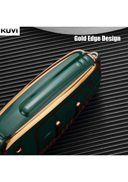 Koyu Yeşil Yeni Tpu Araba Anahtar Kılıfı Kapak Kabuk Audi A1 Al A4 A5 B6 B7 A6 Af Q3 Q5 Q7 Tt Rs Tutucu Koruyucu Fob (Yurt Dışından)
