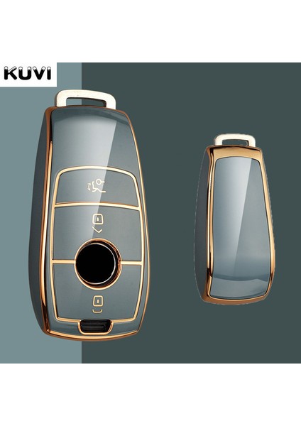 Metal Anahtarlık Mercedes Benz A C E S G Gls Class W177 W205 W213 W222 G63 X167 Maybach Için Tpu Araba Anahtar Kılıfı Kabuk Koruyucu Çanta (Yurt Dışından) modelleri