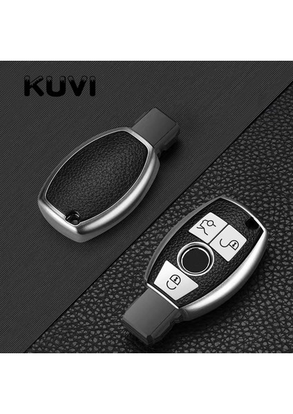 Gümüş-Anahtarlık Mercedes Benz E C G M R S Class W204 W212 W176 Glc Cla Gla Amg Araç Aksesuarları Deri Tpu Anahtarlık Kılıfı Kapak Koruyucu (Yurt Dışından) fırsatları