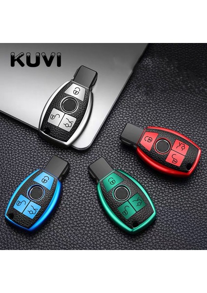 Bir Stil Mavi Mercedes Benz E C G M R S Class W204 W212 W176 Glc Cla Gla Amg Araç Aksesuarları Deri Tpu Anahtarlık Kılıfı Kapak Koruyucu (Yurt Dışından) modelleri